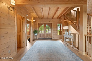 This Luxury Upscale Custom Lakefront Log  Stone Home invites you on Tellico Village -The Links At Kahite Golf Course in Tennessee - for sale on GolfHomes.com, golf home, golf lot