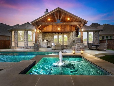 Discover unparalleled luxury living in this multigenerational on The Tribute At the Colony in Texas - for sale on GolfHomes.com, golf home, golf lot