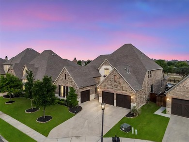 Discover unparalleled luxury living in this multigenerational on The Tribute At the Colony in Texas - for sale on GolfHomes.com, golf home, golf lot