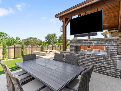 Discover unparalleled luxury living in this multigenerational on The Tribute At the Colony in Texas - for sale on GolfHomes.com, golf home, golf lot