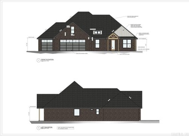 This stunning new construction home offers a welcoming modern on Granada Golf Course in Arkansas - for sale on GolfHomes.com, golf home, golf lot