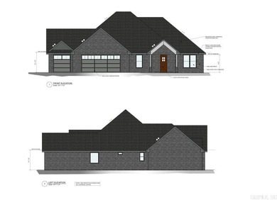 Don't miss the chance to own a brand-new, low-maintenance home on Granada Golf Course in Arkansas - for sale on GolfHomes.com, golf home, golf lot