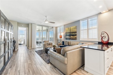 UPSCALE WATERFRONT CONDO LIVING. Located in THE SHORES OF GULF on Gulf Harbour Yacht and Country Club in Florida - for sale on GolfHomes.com, golf home, golf lot