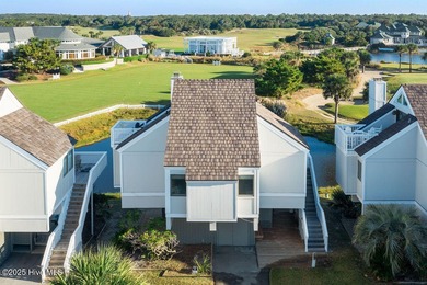 Experience island ownership in this beautifully situated Villa on Bald Head Island Golf Club in North Carolina - for sale on GolfHomes.com, golf home, golf lot