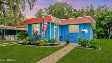 Discover 65 Deltona Blvd, where modern updates meet the on St. Augustine Shores Golf Club in Florida - for sale on GolfHomes.com, golf home, golf lot