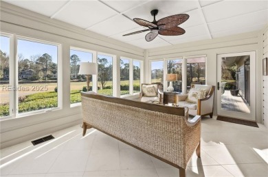 Located on the #1 fairway of the prestigious Pete Dye golf on Long Cove Club in South Carolina - for sale on GolfHomes.com, golf home, golf lot