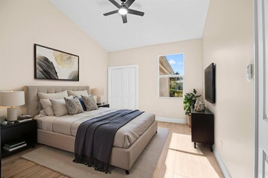 Reimagined and move-in ready, this waterfront home on an on The Legacy Golf and Tennis Club in Florida - for sale on GolfHomes.com, golf home, golf lot