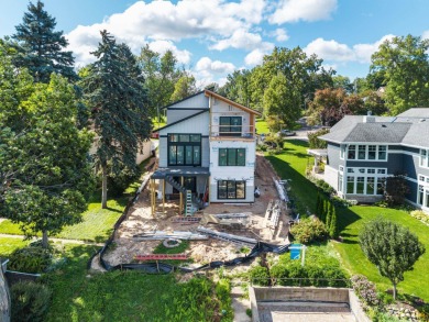 Welcome to Lake Life AND Golf Life, a stunning new construction on Stoughton Country Club in Wisconsin - for sale on GolfHomes.com, golf home, golf lot