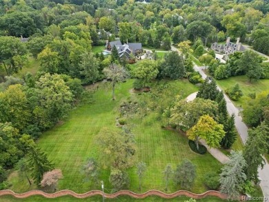 Seize this rare opportunity to own nearly 3 acres of prime on Bloomfield Hills Country Club in Michigan - for sale on GolfHomes.com, golf home, golf lot