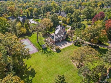 Seize this rare opportunity to own nearly 3 acres of prime on Bloomfield Hills Country Club in Michigan - for sale on GolfHomes.com, golf home, golf lot