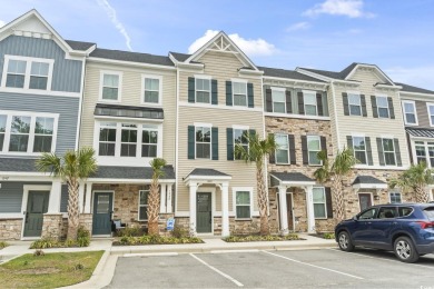 Modern Coastal Living! This elegant three-story townhome in the on Arrowhead Country Club in South Carolina - for sale on GolfHomes.com, golf home, golf lot