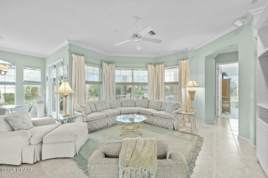 This turnkey, fully furnished home, constructed in 1998, is on Hammock Dunes Club in Florida - for sale on GolfHomes.com, golf home, golf lot