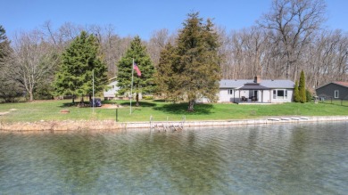 Welcome to your beautiful new lake home with199 feet of frontage on Yankee Springs Golf Course in Michigan - for sale on GolfHomes.com, golf home, golf lot