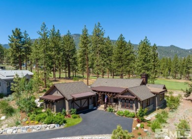 Step inside this enchanting Mountain Cottage, gracefully on Clear Creek Tahoe in Nevada - for sale on GolfHomes.com, golf home, golf lot