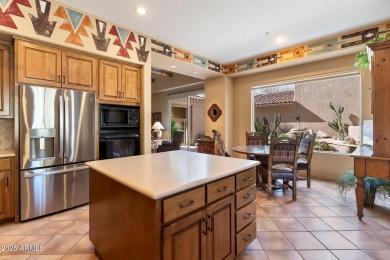 This golf course unit is a rare offering in the Tapadero on The Country Club At DC Ranch in Arizona - for sale on GolfHomes.com, golf home, golf lot