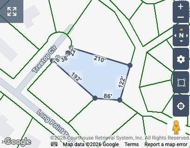 Quiet Cul-de-Sac Lot in Gated Carolina Trace. This Beautiful on Carolina Trace Country Club in North Carolina - for sale on GolfHomes.com, golf home, golf lot