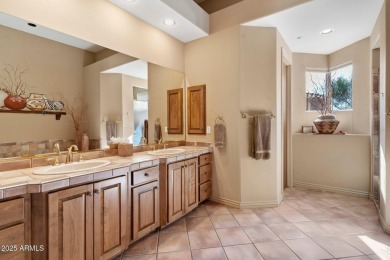 This golf course unit is a rare offering in the Tapadero on The Country Club At DC Ranch in Arizona - for sale on GolfHomes.com, golf home, golf lot