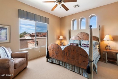 This golf course unit is a rare offering in the Tapadero on The Country Club At DC Ranch in Arizona - for sale on GolfHomes.com, golf home, golf lot