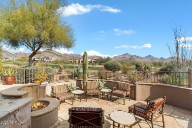 This golf course unit is a rare offering in the Tapadero on The Country Club At DC Ranch in Arizona - for sale on GolfHomes.com, golf home, golf lot