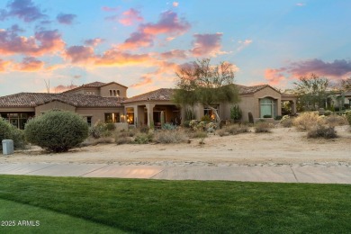 This golf course unit is a rare offering in the Tapadero on The Country Club At DC Ranch in Arizona - for sale on GolfHomes.com, golf home, golf lot