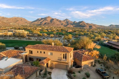 This golf course unit is a rare offering in the Tapadero on The Country Club At DC Ranch in Arizona - for sale on GolfHomes.com, golf home, golf lot