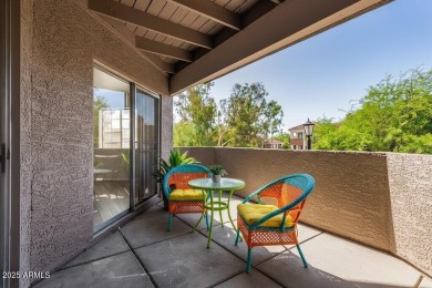 Quiet 1st-floor end unit with desert-view patio across from on Pointe Golf Course on Lookout Mountain in Arizona - for sale on GolfHomes.com, golf home, golf lot