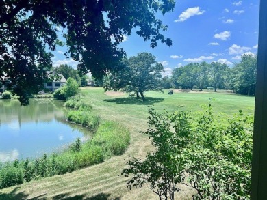 Serene waterfront townhome overlooking the 11th and 12th on Pine Meadow Golf Club in Illinois - for sale on GolfHomes.com, golf home, golf lot