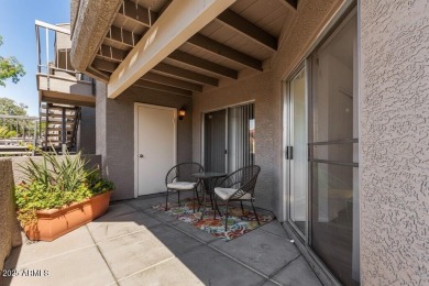 Quiet 1st-floor end unit with desert-view patio across from on Pointe Golf Course on Lookout Mountain in Arizona - for sale on GolfHomes.com, golf home, golf lot