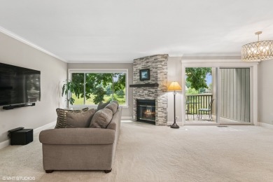 Serene waterfront townhome overlooking the 11th and 12th on Pine Meadow Golf Club in Illinois - for sale on GolfHomes.com, golf home, golf lot
