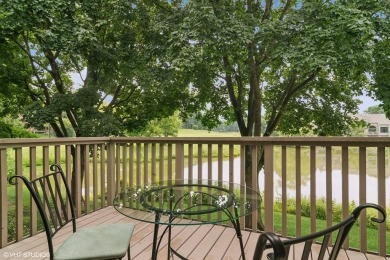 Serene waterfront townhome overlooking the 11th and 12th on Pine Meadow Golf Club in Illinois - for sale on GolfHomes.com, golf home, golf lot