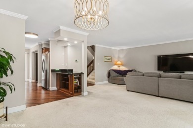 Serene waterfront townhome overlooking the 11th and 12th on Pine Meadow Golf Club in Illinois - for sale on GolfHomes.com, golf home, golf lot