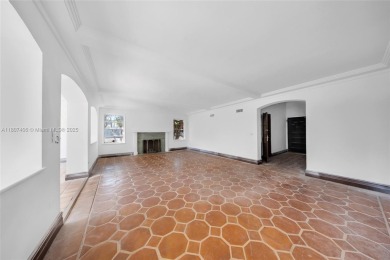 Mediterranean masterpiece built in 1936, full of old charm and on La Gorce Country Club in Florida - for sale on GolfHomes.com, golf home, golf lot