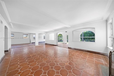 Mediterranean masterpiece built in 1936, full of old charm and on La Gorce Country Club in Florida - for sale on GolfHomes.com, golf home, golf lot
