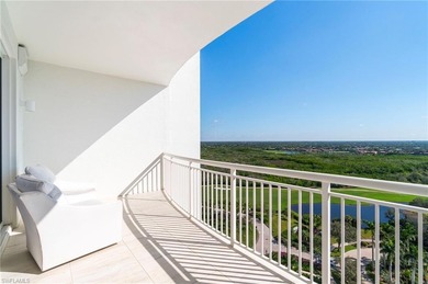 This refined 16th-floor residence in Seaglass at Bonita Bay on Bonita Bay West in Florida - for sale on GolfHomes.com, golf home, golf lot
