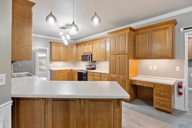 Welcome home to your single level, exceptionally built residence on Hampton Cove Golf Course in Alabama - for sale on GolfHomes.com, golf home, golf lot