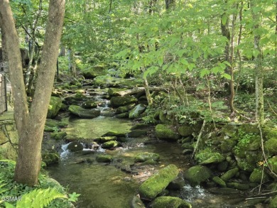 Absolutely beautiful creek front lot with a concrete deck and on Bent Creek Golf Course in Tennessee - for sale on GolfHomes.com, golf home, golf lot