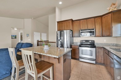This rambler is located in a great community. Your backyard is on Cranefield Golf Course in Utah - for sale on GolfHomes.com, golf home, golf lot