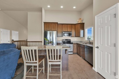 This rambler is located in a great community. Your backyard is on Cranefield Golf Course in Utah - for sale on GolfHomes.com, golf home, golf lot