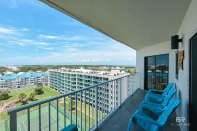 This beautifully updated penthouse unit has a spectacular view on Kiva Dunes Golf Club in Alabama - for sale on GolfHomes.com, golf home, golf lot