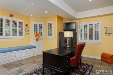 Stunning home in private golf course community features a on Fox Hill Country Club in Colorado - for sale on GolfHomes.com, golf home, golf lot