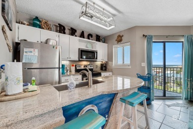 This beautifully updated penthouse unit has a spectacular view on Kiva Dunes Golf Club in Alabama - for sale on GolfHomes.com, golf home, golf lot