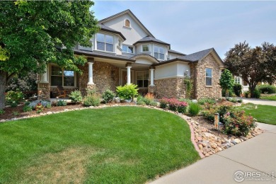 Stunning home in private golf course community features a on Fox Hill Country Club in Colorado - for sale on GolfHomes.com, golf home, golf lot