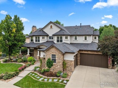 Stunning home in private golf course community features a on Fox Hill Country Club in Colorado - for sale on GolfHomes.com, golf home, golf lot