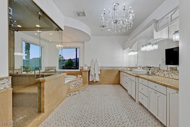 A world-class Mediterranean estate within the prestigious on South Shore At Lake Las Vegas in Nevada - for sale on GolfHomes.com, golf home, golf lot