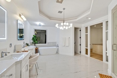 A world-class Mediterranean estate within the prestigious on South Shore At Lake Las Vegas in Nevada - for sale on GolfHomes.com, golf home, golf lot