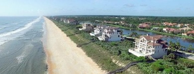 Build your new home in this gated beach front community of Ocean on Hammock Dunes Club in Florida - for sale on GolfHomes.com, golf home, golf lot