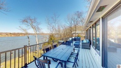 Panoramic waterfront views from this totally remodeled lake home on Boots Randolph Golf Course in Kentucky - for sale on GolfHomes.com, golf home, golf lot