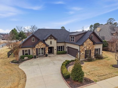 Welcome to this exceptional home overlooking the 14th hole at on Centennial Valley Golf Course in Arkansas - for sale on GolfHomes.com, golf home, golf lot