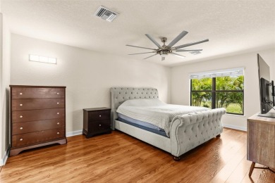 Clean. Crisp. Carefree. This 2020 CBS home has been so lightly on Spanish Lakes Country Club in Florida - for sale on GolfHomes.com, golf home, golf lot