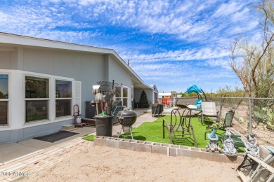 No lot rent here--this home and the land beneath it are yours! on 3 Parks Fairways in Arizona - for sale on GolfHomes.com, golf home, golf lot